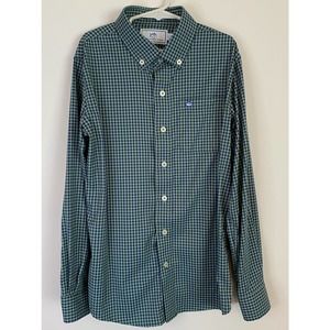 Southern Tide Intercoastal Tattersall Boys size Medium Shirt